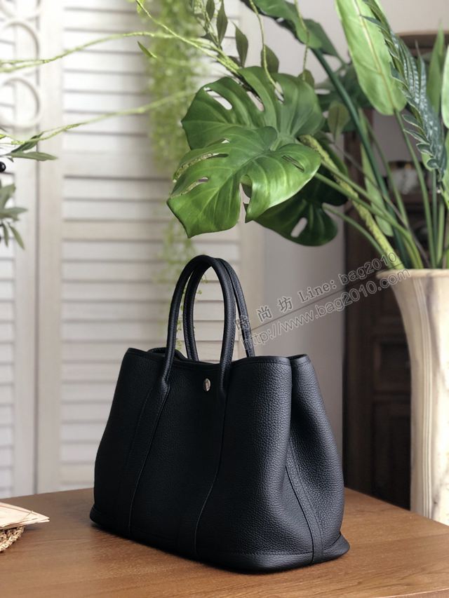 HERMES女包 花園包 Garden party  愛馬仕手提包 手腕包 大小號 法國Fjord進口原廠牛皮 愛馬仕彩繪帆布內裏  Ama1663